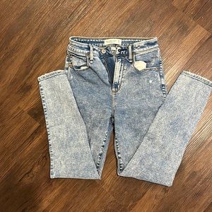 Abercrombie curve love super skinny ankle jeans